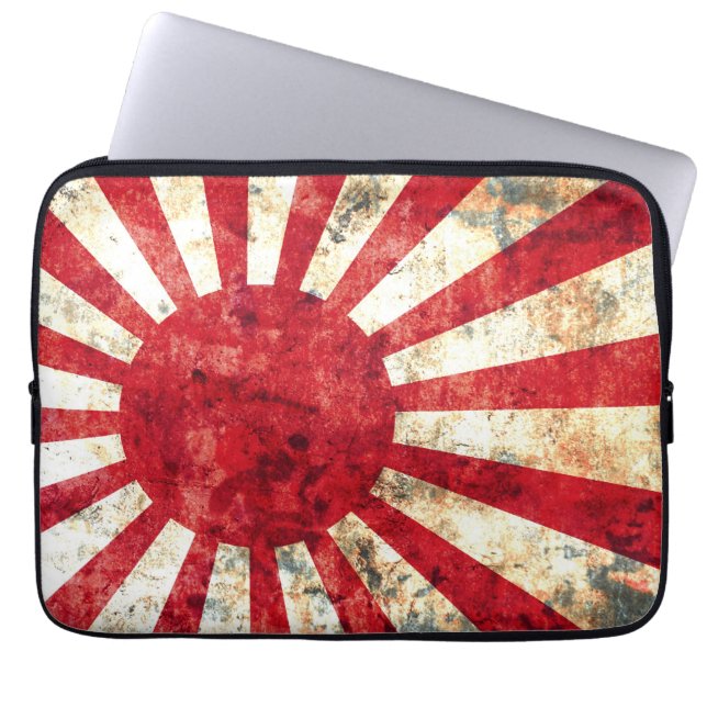 Rising Sun Laptop Sleeve (Front)