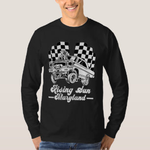 Rising Sun Maryland Vintage Gasser Nostalgic Drag T-Shirt