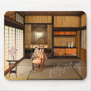 Rising Sun Mouse Mat