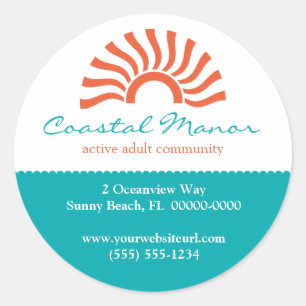 Rising Sun Promotional Sticker