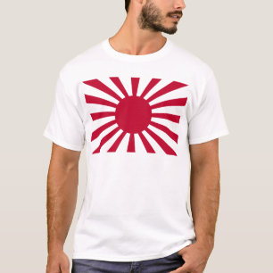 Rising Sun War Flag of the Imperial Japanese Army T-Shirt