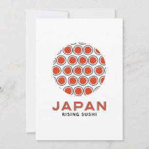 Rising Sushi Invitation