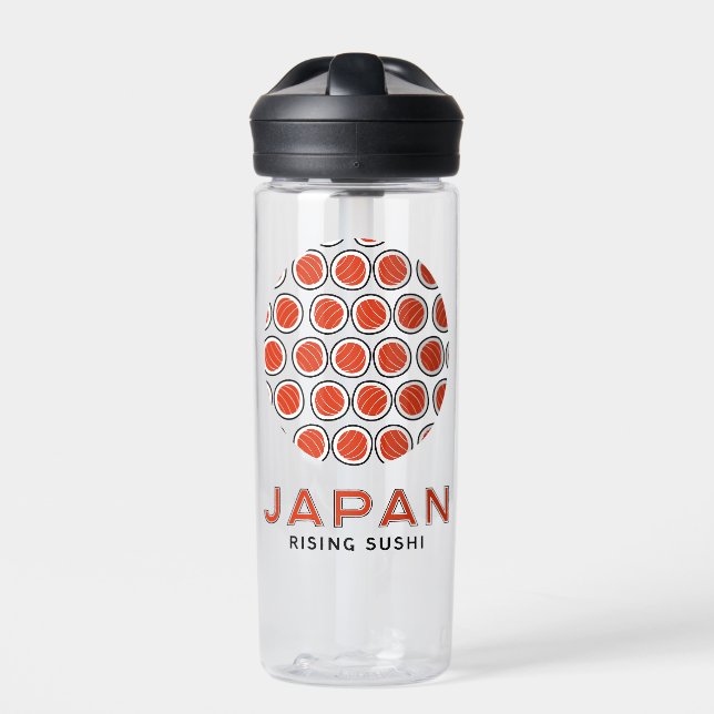 Rising Sushi Water Bottle (Front)