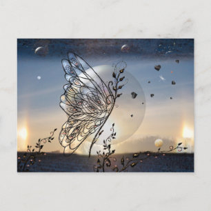 Rising to the Stars Butterfly! Postcard