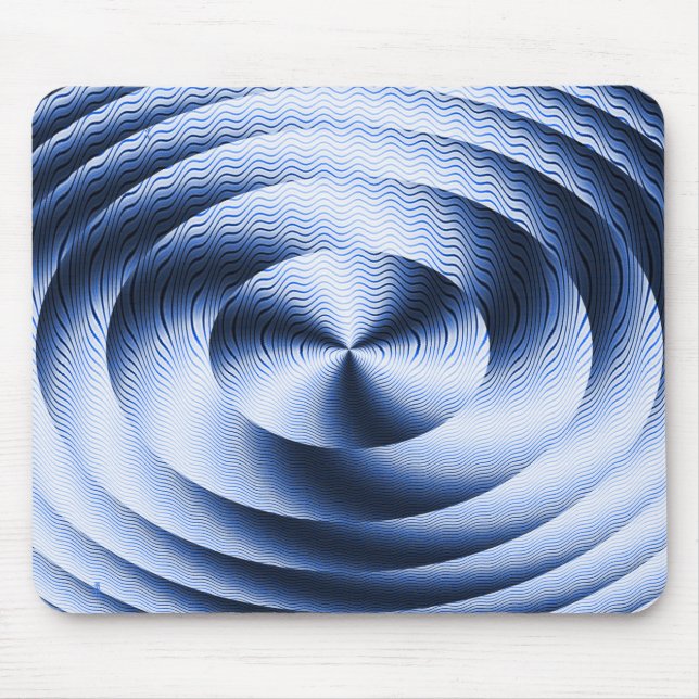 Rising waves... mouse mat (Front)