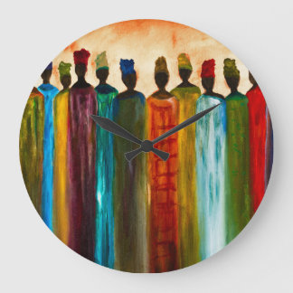 Rising Women Large Clock