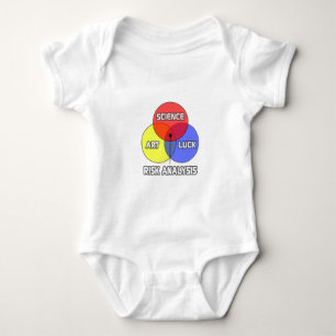 Risk Analysis .. Science Art Luck Baby Bodysuit