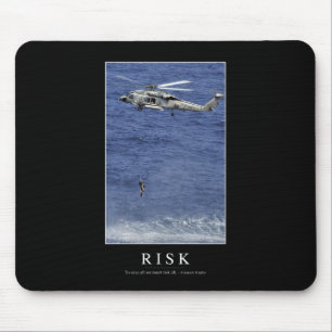 Risk: Inspirational Quote 1 Mouse Mat