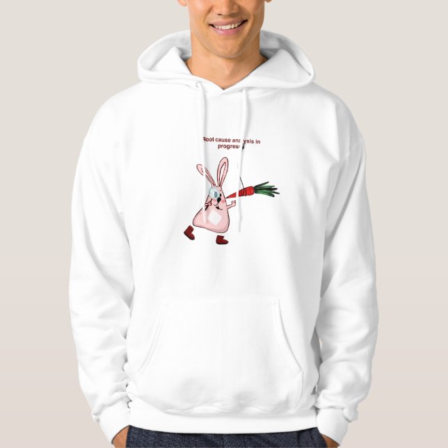 Risk manager in action  hoodie (Front)