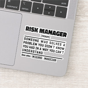 Risk Manager Noun Project Management Cool