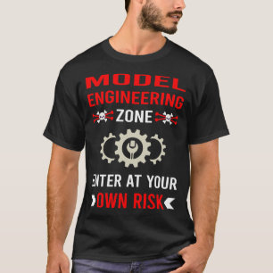Risk Zone Model Engineering Engineer T-Shirt