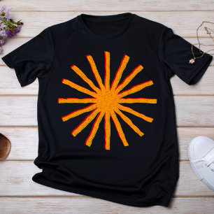 Riso Style Starburst T-Shirt