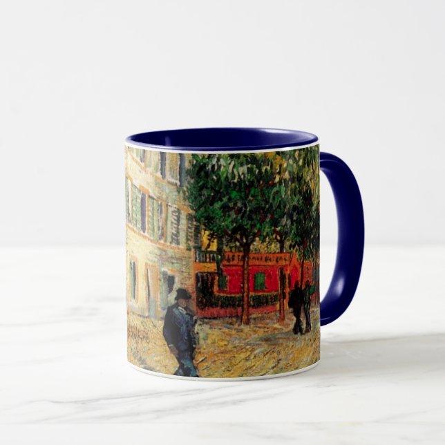 Rispal Restaurant at Asnieres by Vincent van Gogh Mug (Front Right)