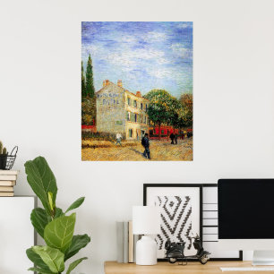 Rispal Restaurant at Asnieres by Vincent van Gogh Poster