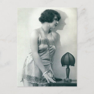 Risque french photo postcard