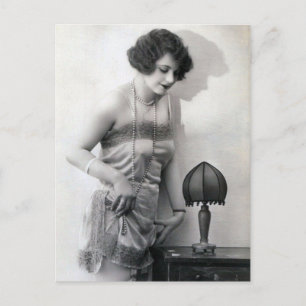 Risque french photo postcard