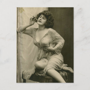 Risque french photo postcard