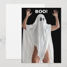 Risque Sexy Funny Halloween Ghost