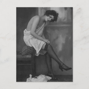 Risqué Vintage  photo Postcard