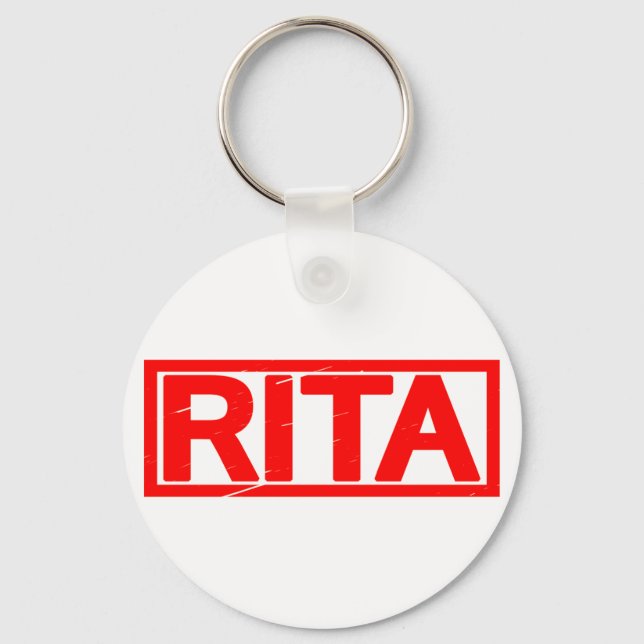 Rita Stamp Key Ring (Front)