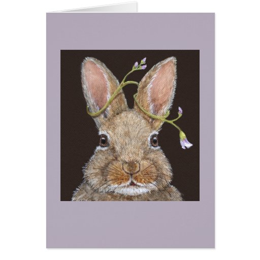 Image of Rita the bunny card