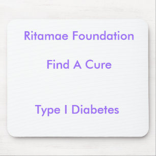Ritamae FoundationFind A Cure, Type I Diabetes Mouse Mat