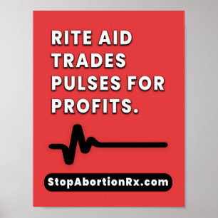 "Rite Aid" Poster 8.5x11" StopAbortionRx