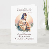 Rite for Admission to Candidacy for Holy Orders