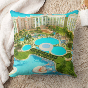 Riu exc!naive hotel in Montero bay Jamaica Cushion