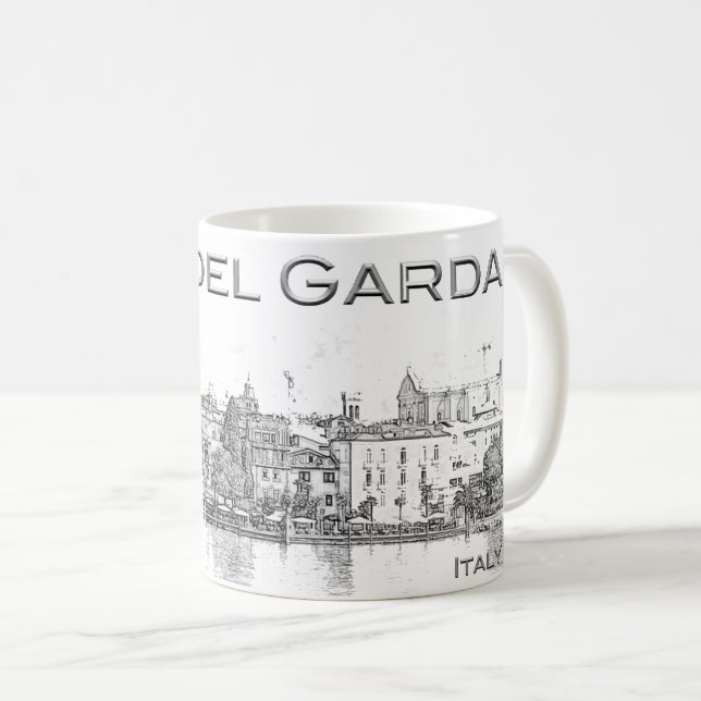 Riva del Garda - Italy - Coffee Mug (Front Right)
