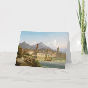 Riva on Lake Garda Johann Wilhelm Jankowsky Card