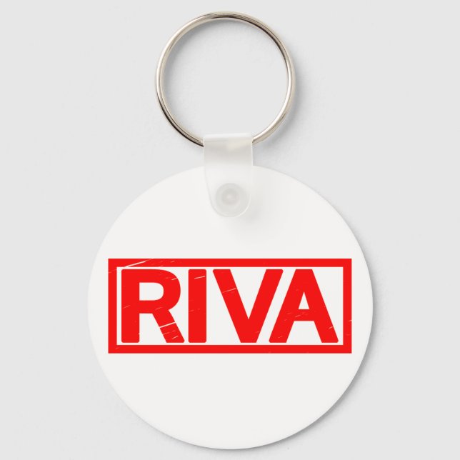 Riva Stamp Key Ring (Front)