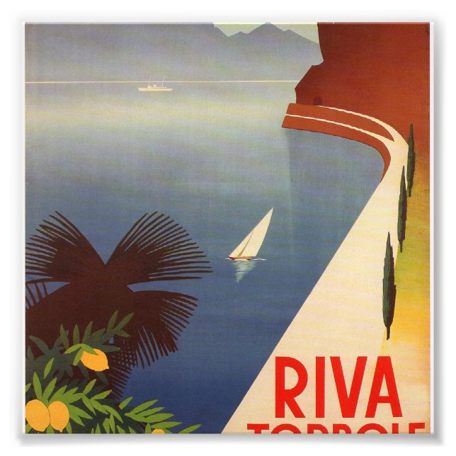 Riva Torbole, Lago di Garda Photo Print (Front)