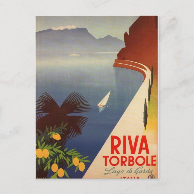 Riva Torbole, Lago di Garda Postcard (Front)
