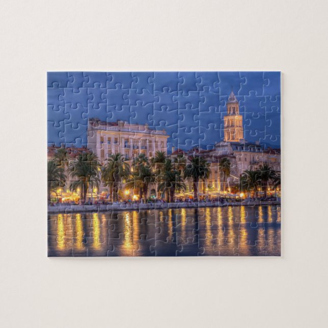 Riva waterfront, Split, Croatia Jigsaw Puzzle (Horizontal)