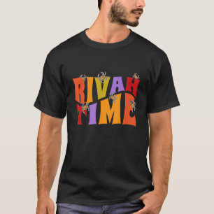 Rivah Time Retro Hippie Style With Blue Crab T-Shirt