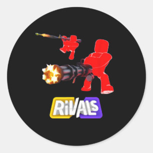 Rivals Game Merch Classic Round Sticker