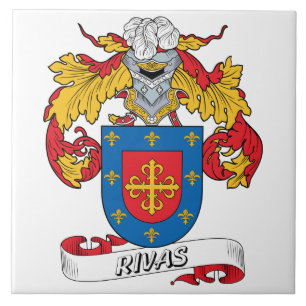 Rivas Family Crest Tile