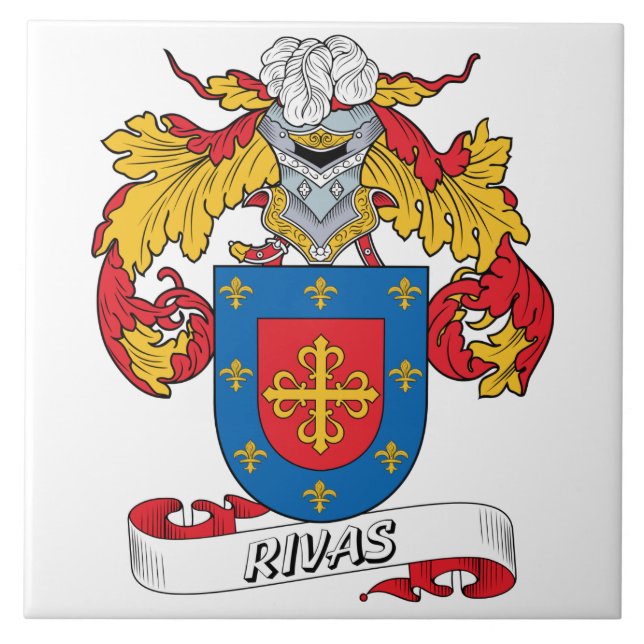 Rivas Family Crest Tile (Front)