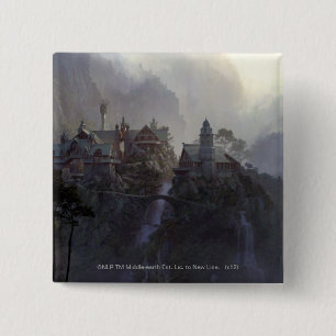 Rivendell 15 Cm Square Badge