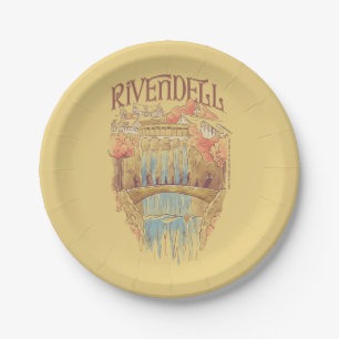 RIVENDELL™ Fellowship Watercolor Illustration Paper Plate