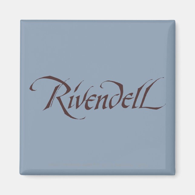 Rivendell Name Solid Magnet (Front)