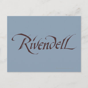 Rivendell Name Solid Postcard