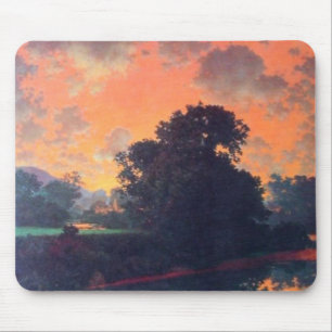 River At Scutney By Maxfield Parrish Mouse Mat