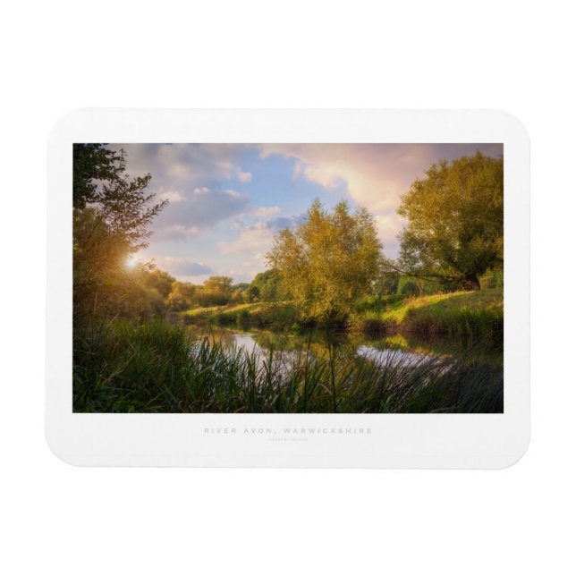 River Avon, Warwickshire Magnet (Horizontal)