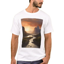 River between mountains