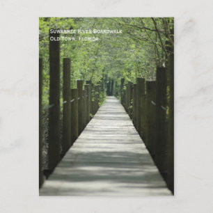 River Boardwalk Postcard