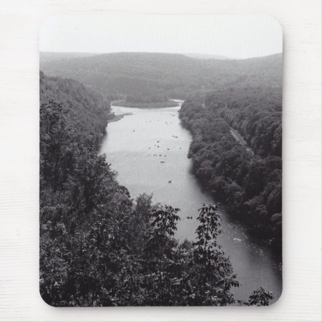River Circle Mouse Mat (Front)