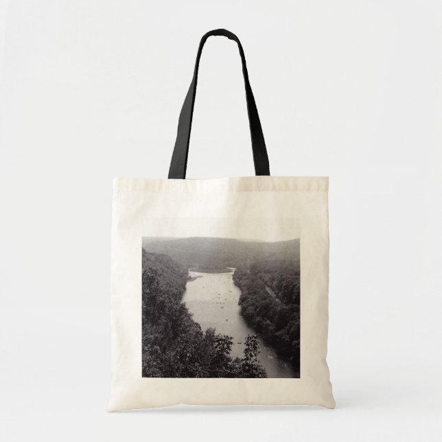 River Circle Tote Bag (Front)
