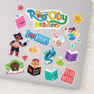 River City Readers Sticker Sheet